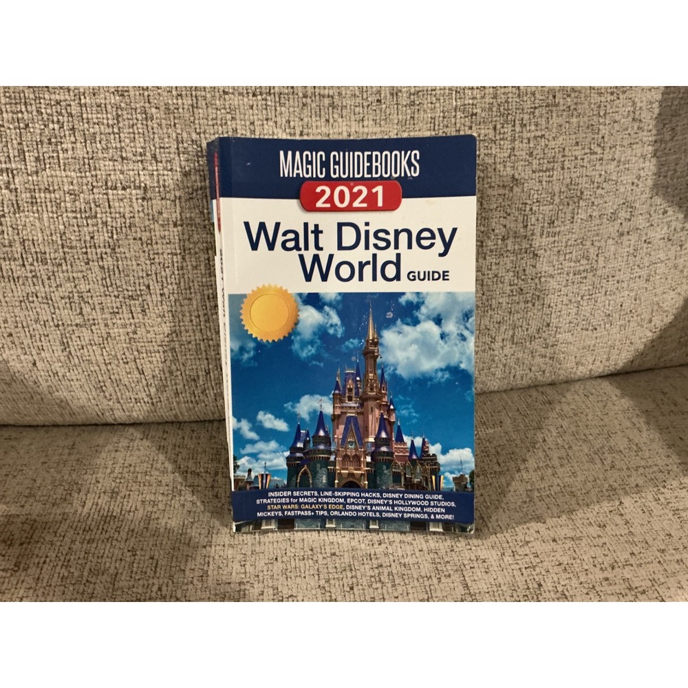 Magic Guidebooks 2021 Walt Disney World Guide Paperback Travel Book Orlando